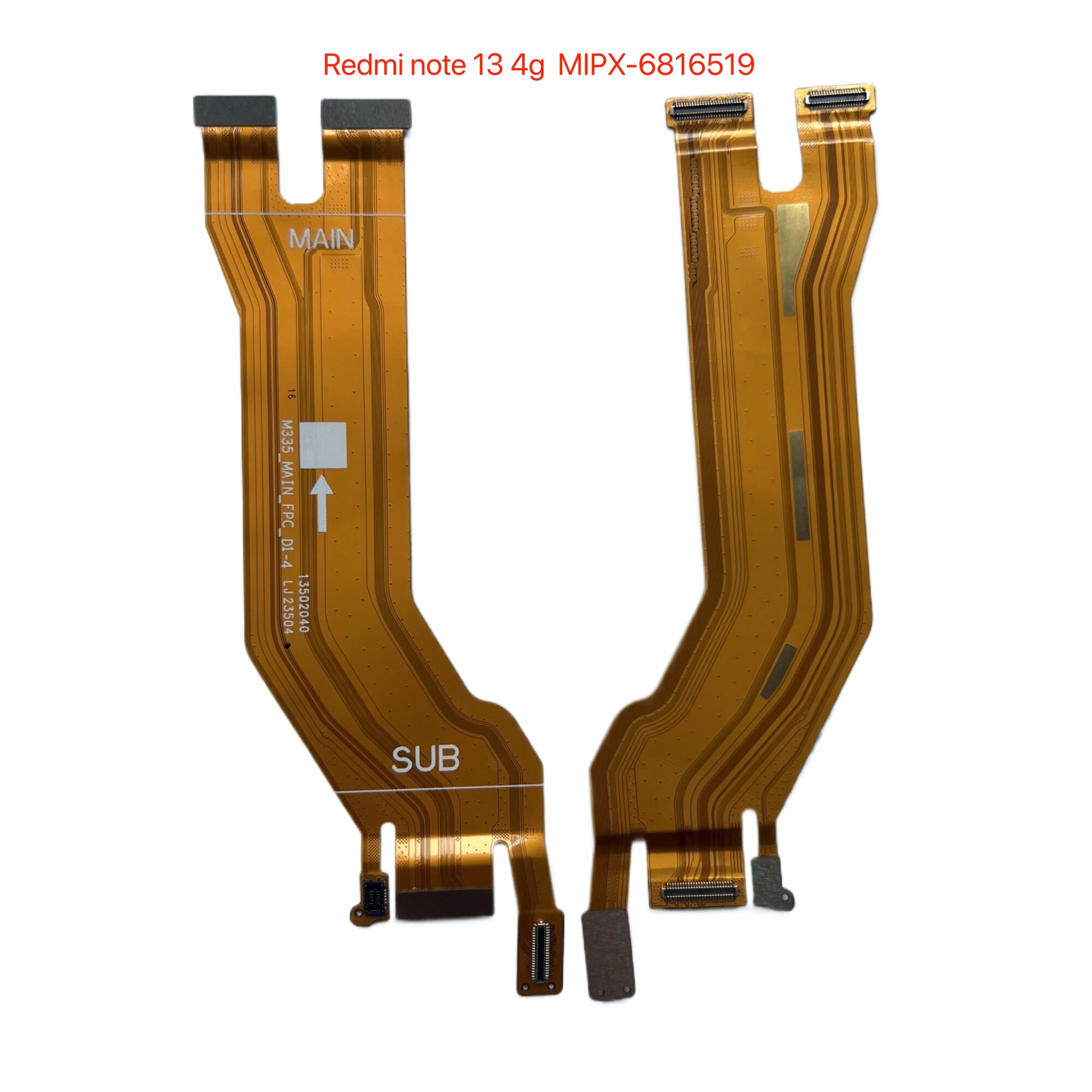 Xiaomi Redmi Note 13 4G Cavo Scheda Madre 23129RAA4G 23124RA7EO