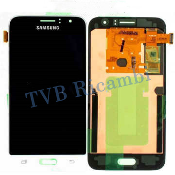 Samsung J120F 2016 Display RIGENERATO Senza Frame Bianco