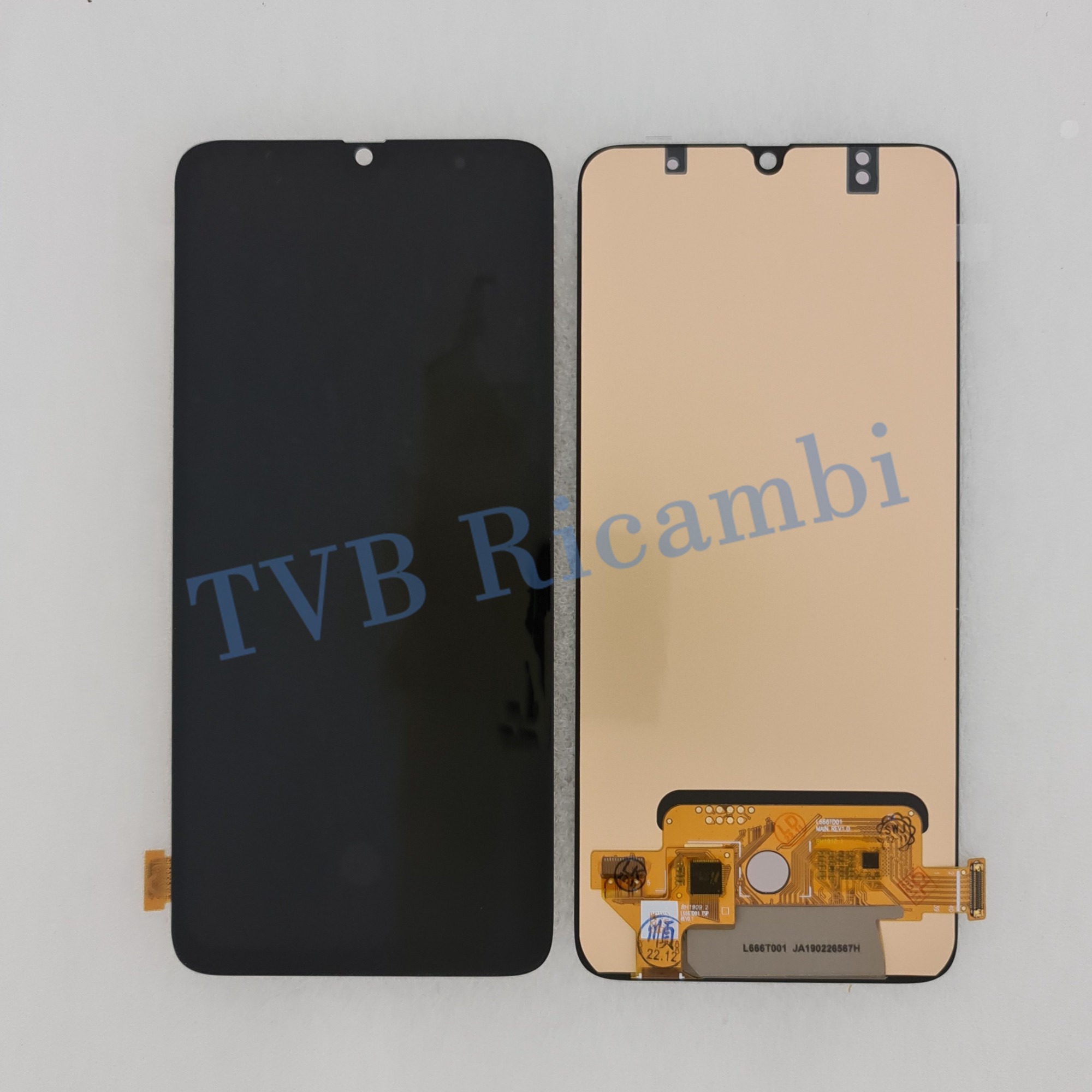 Samsung A70 A705F Display OLED Senza Frame Nero