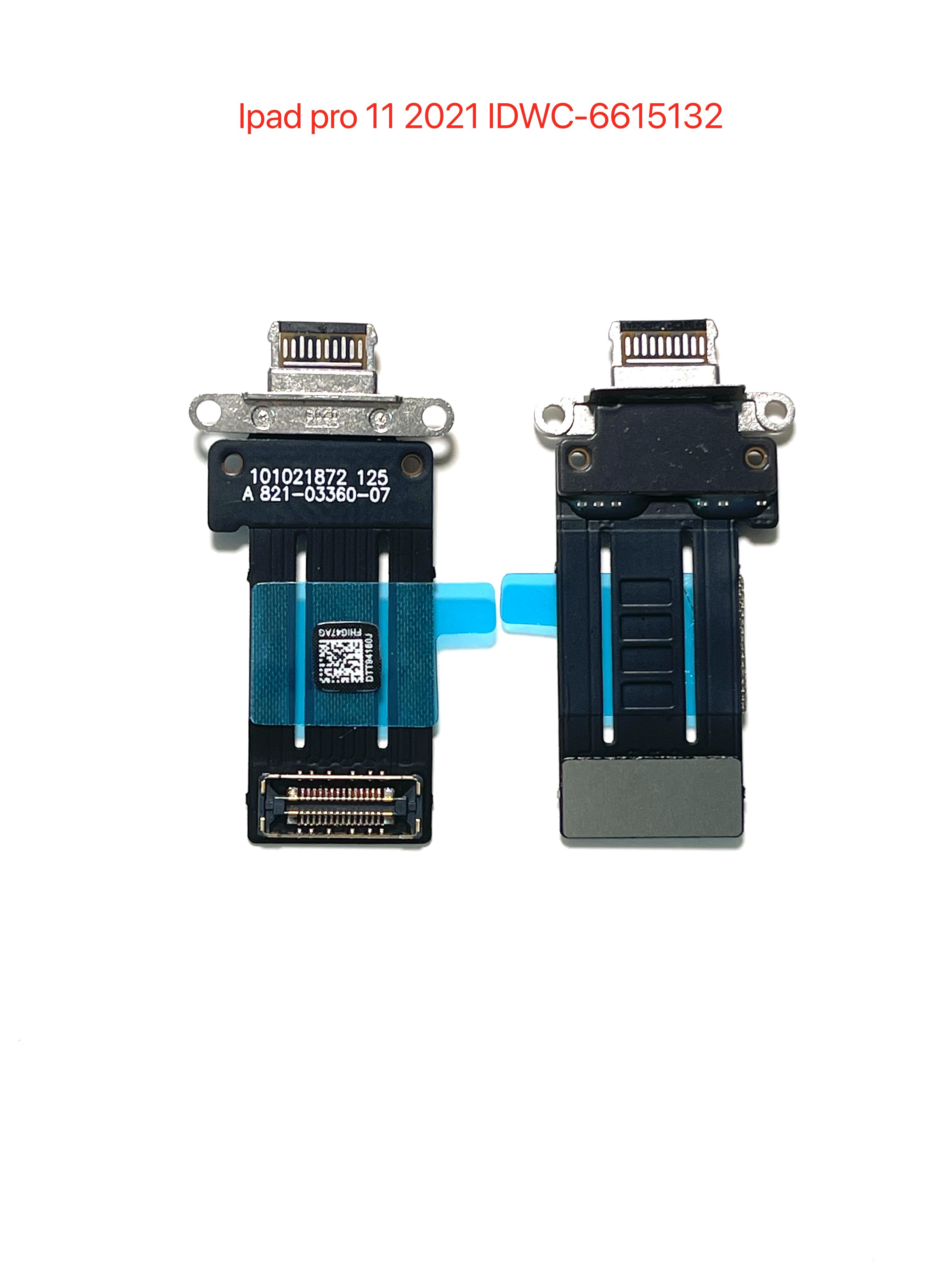 Ipad Pro 11 2021 iPad Pro 11 2022 Ipad Pro 12.9 2021 iPad pro 12.9 2022 Cavo Flat di Ricarica Nero A2301 A2377