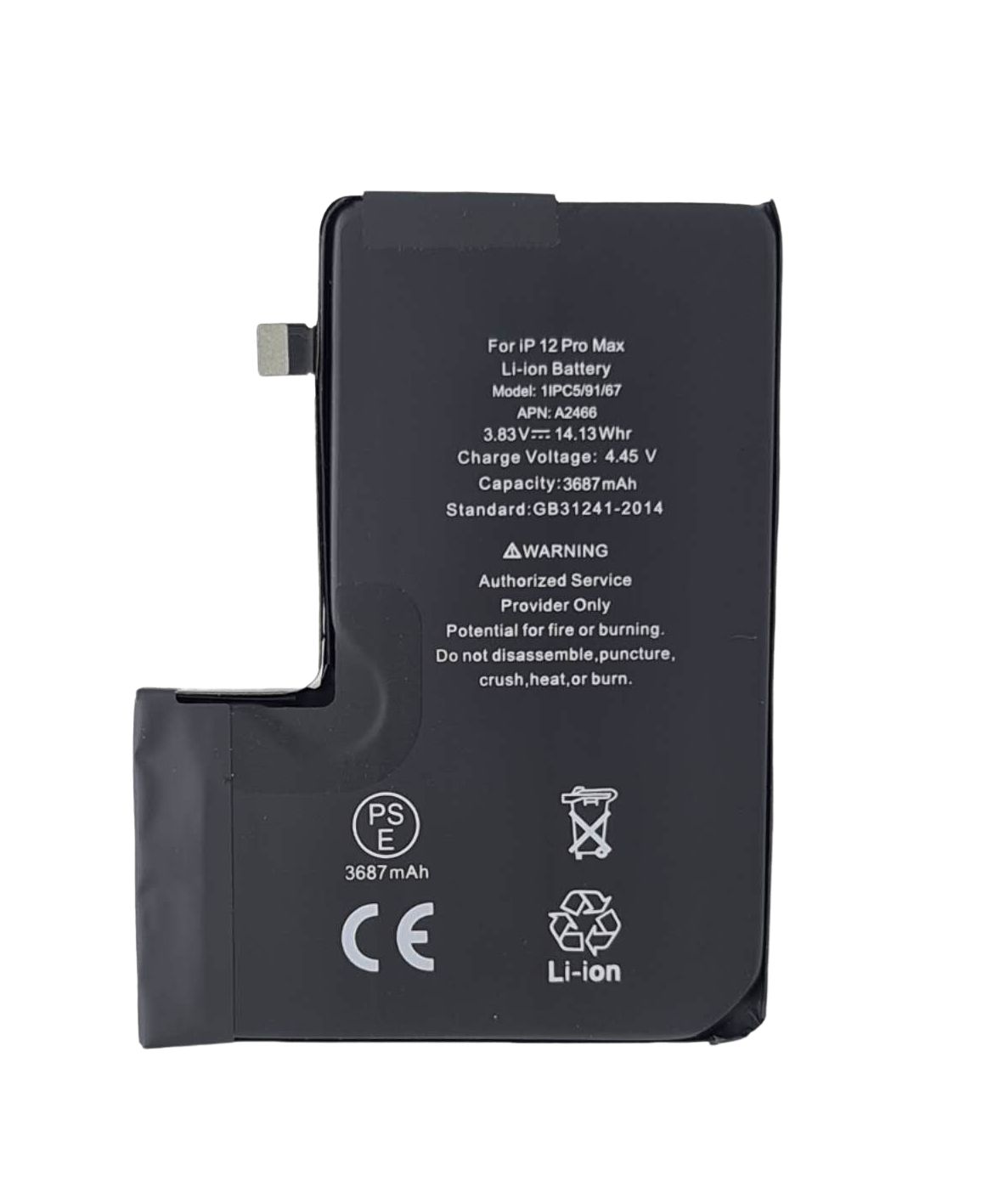Iphone 12Pro MAX Batteria (NO POP UP MESSAGGIO, NO ERRORE)