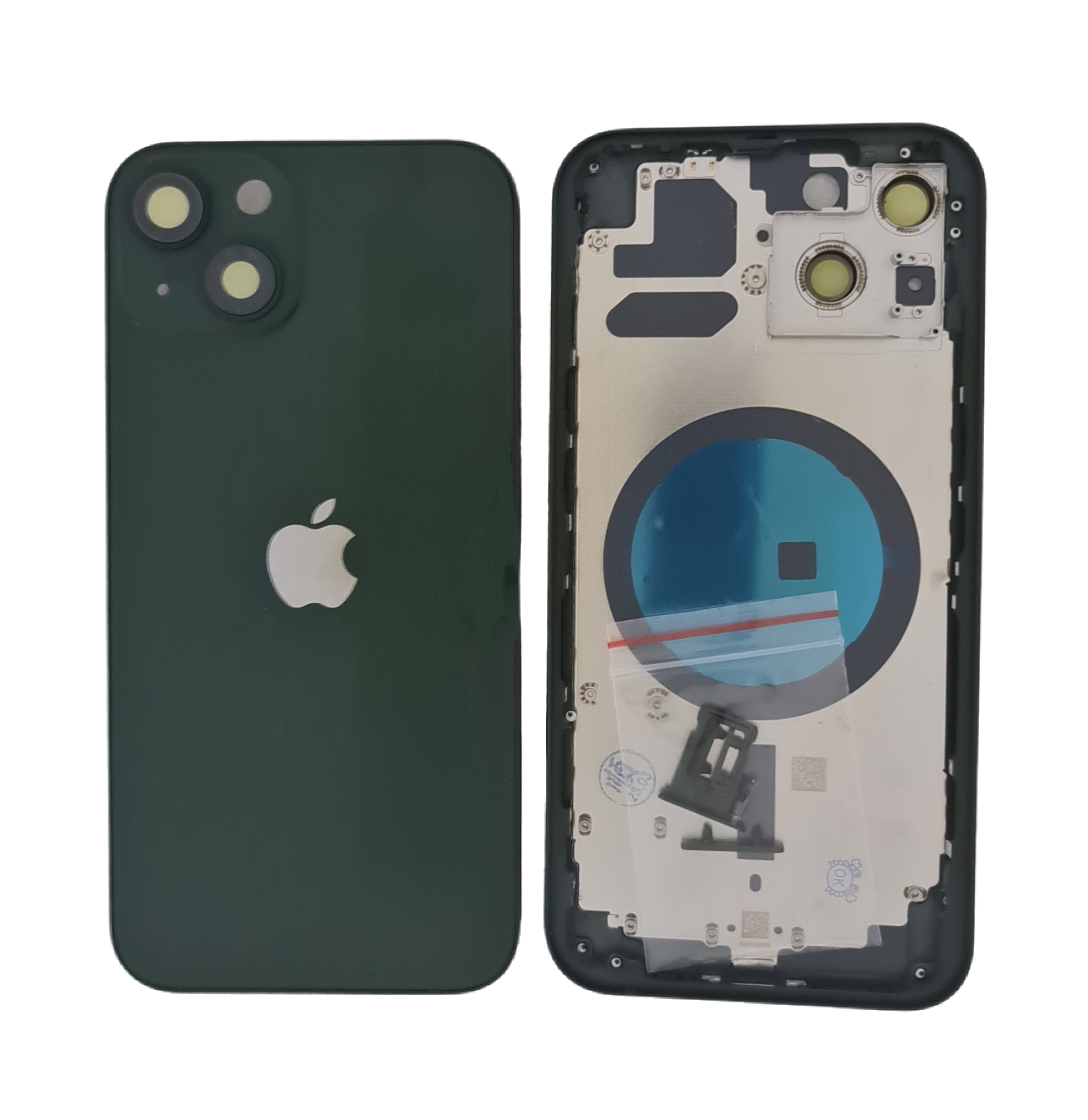 Iphone 13 Cover Posteriore Completo SENZA Ricambi Verde