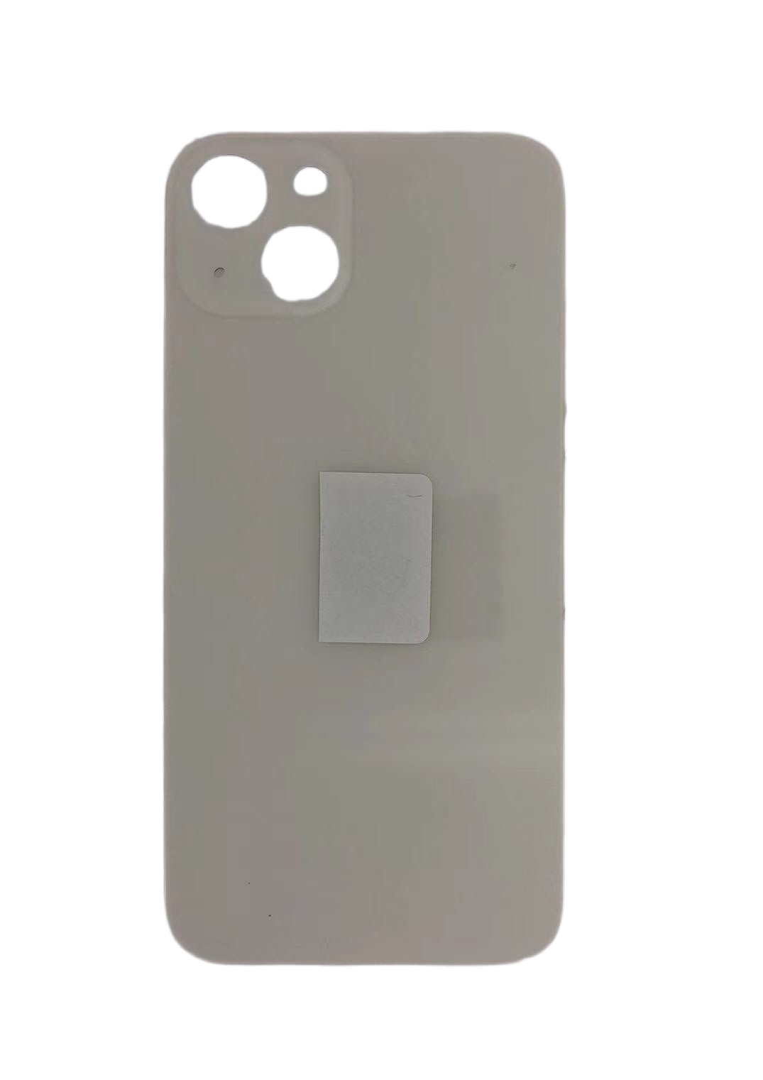 Iphone 13 Cover Posteriore Di Vetro (Buco Grande) Bianco